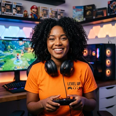 Gamer Olivia Testimonial Avatar