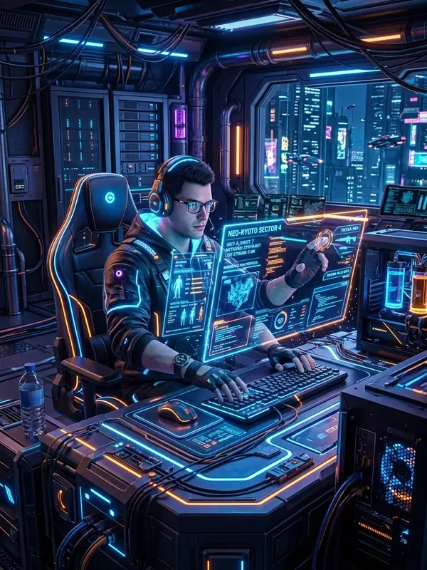 Multi Dimension Free Gaming Interface